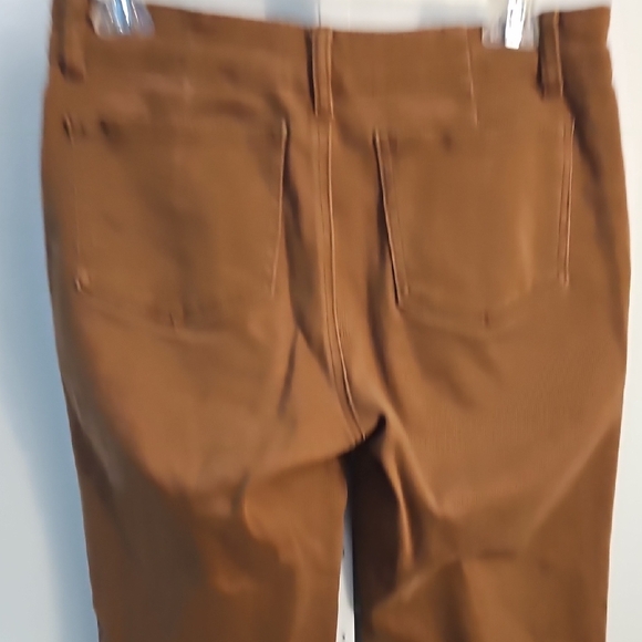 Flamingals Women’s Carpenter Style Pants – Size M – Brown – Utility Front Pocket - Picture 5 of 9